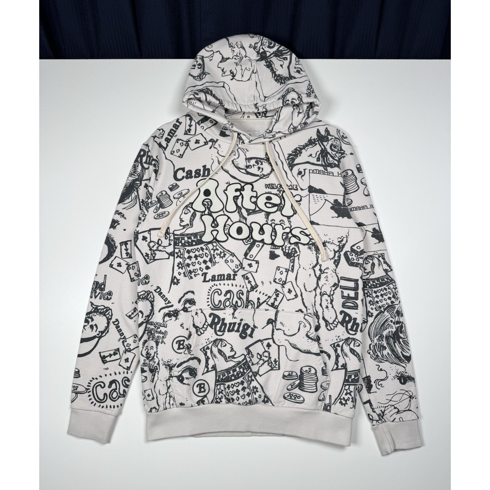 + The Weeknd - RHUIGI AFTER HOURS DISGUISE PULLOVER HOODIE - Men's Medium